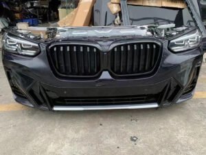 BMW X3 X4 Front Bumper Assembly G01 G02 G08 M Sport Style BMW X3 X4 Front Bumper Assembly G01 G02 G08 M Sport Style